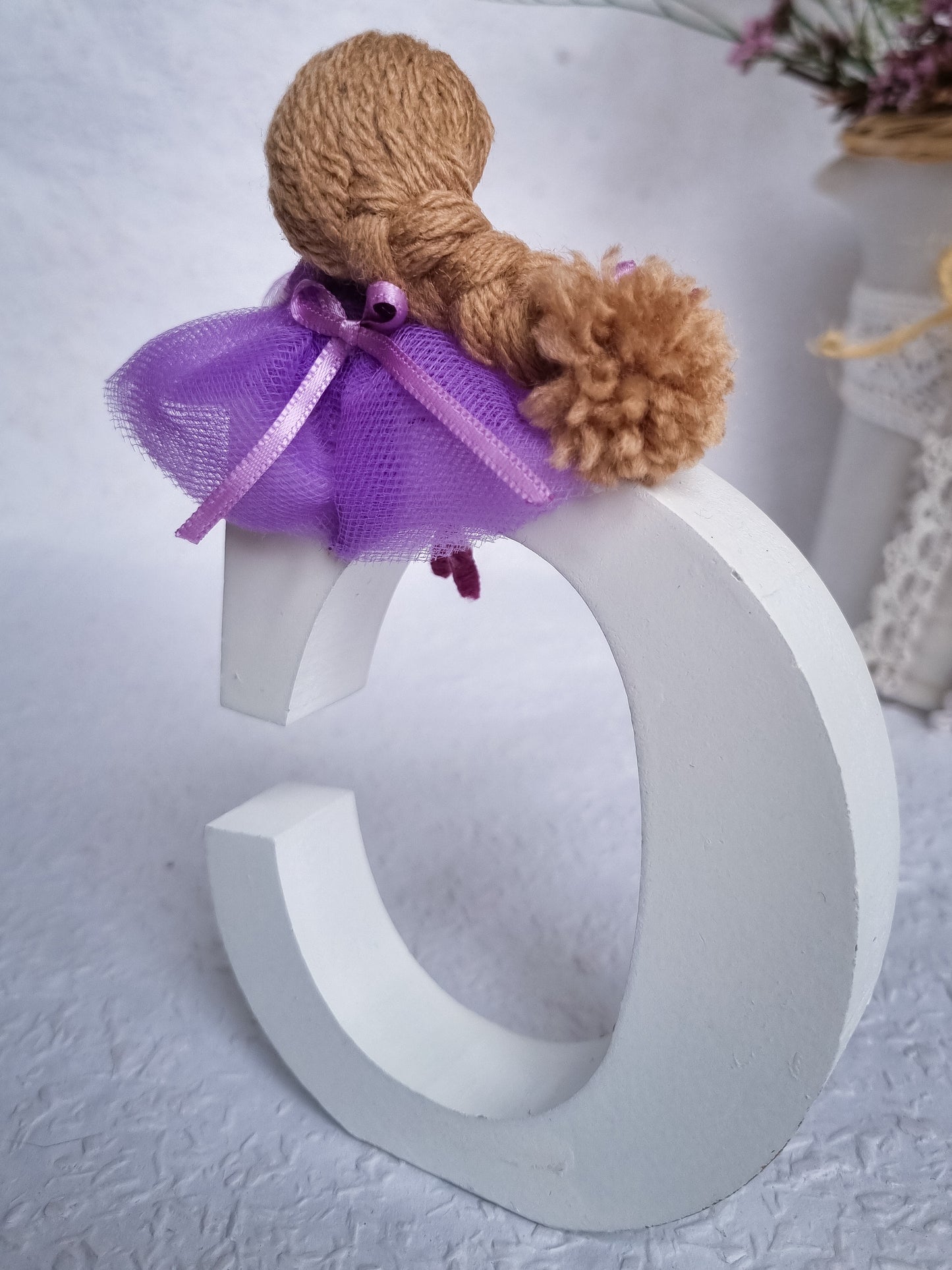 Personalize Your Item - Doll on Letter