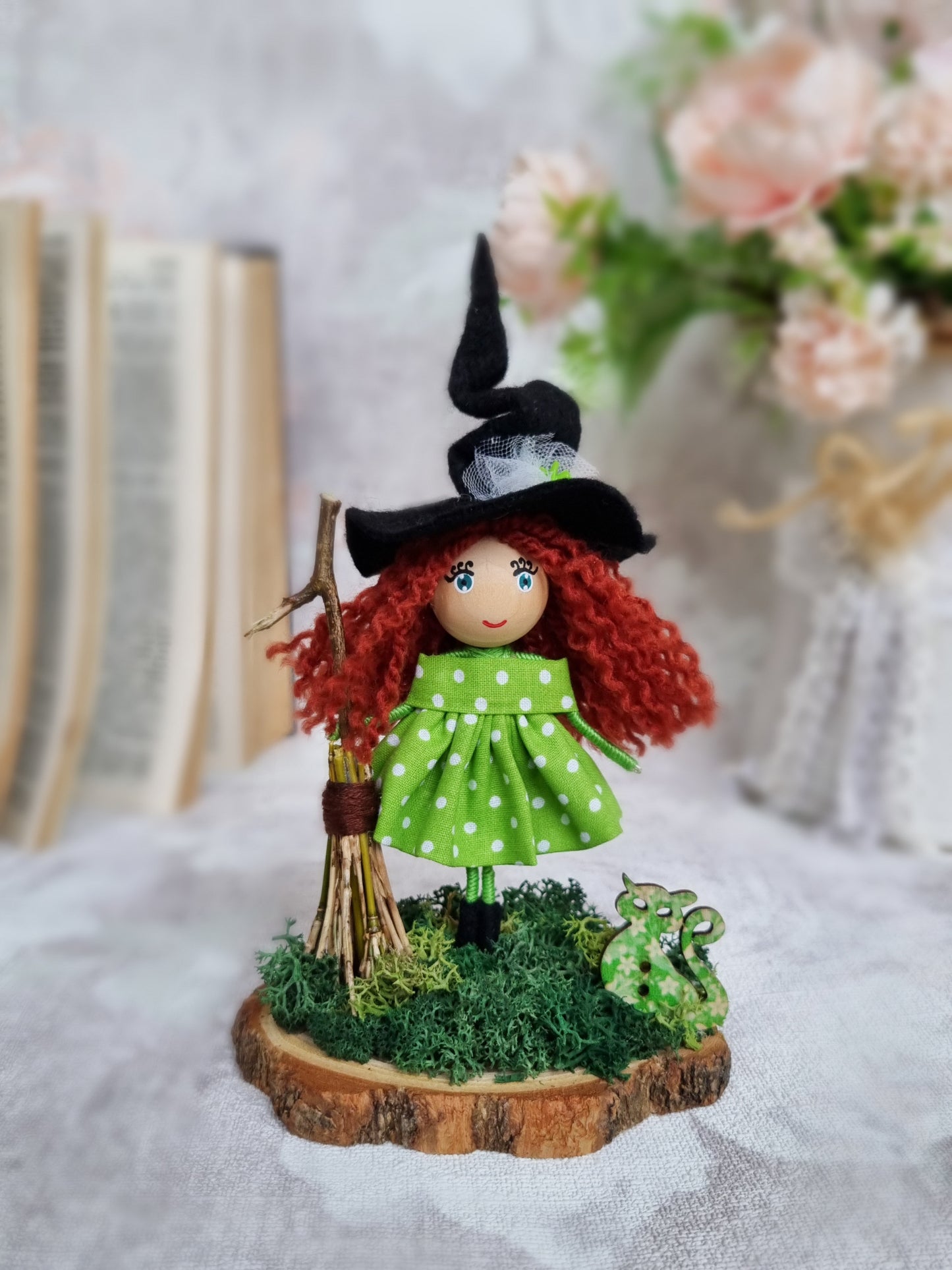 Charming Doll Witch Decoration