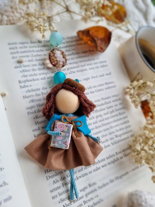 From Paris With Love - Handmade Bookmark Doll