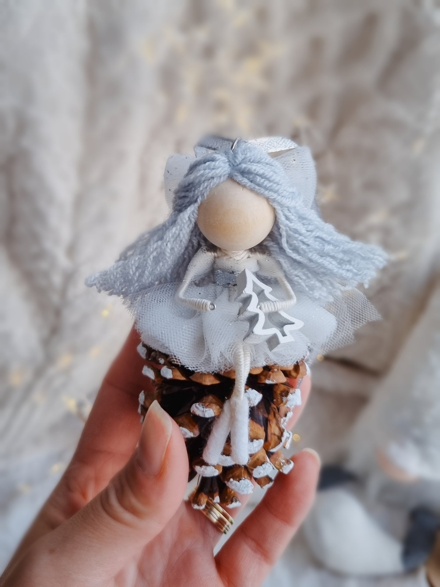 Handmade Doll - Christmas Tree Ornament